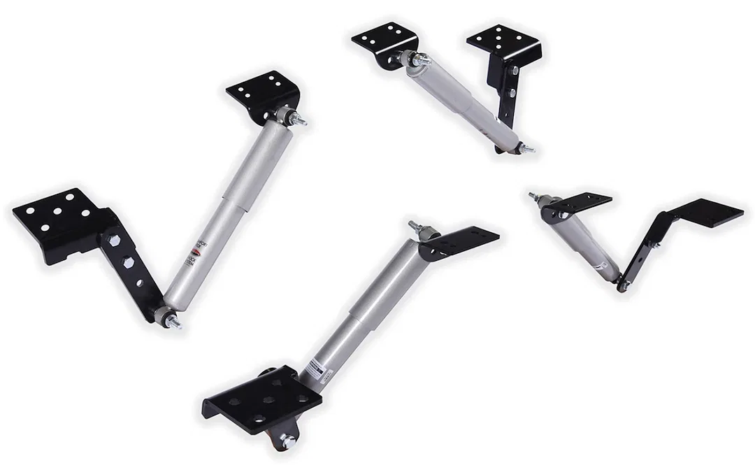 24300 – ROADMASTER Trailer Shock Absorber, Fits 3 Inch Axles Nitrogen Charged Set of 4 Includes Hardware